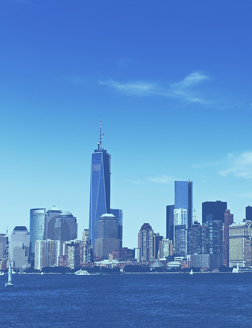 City Skyline Across The Water