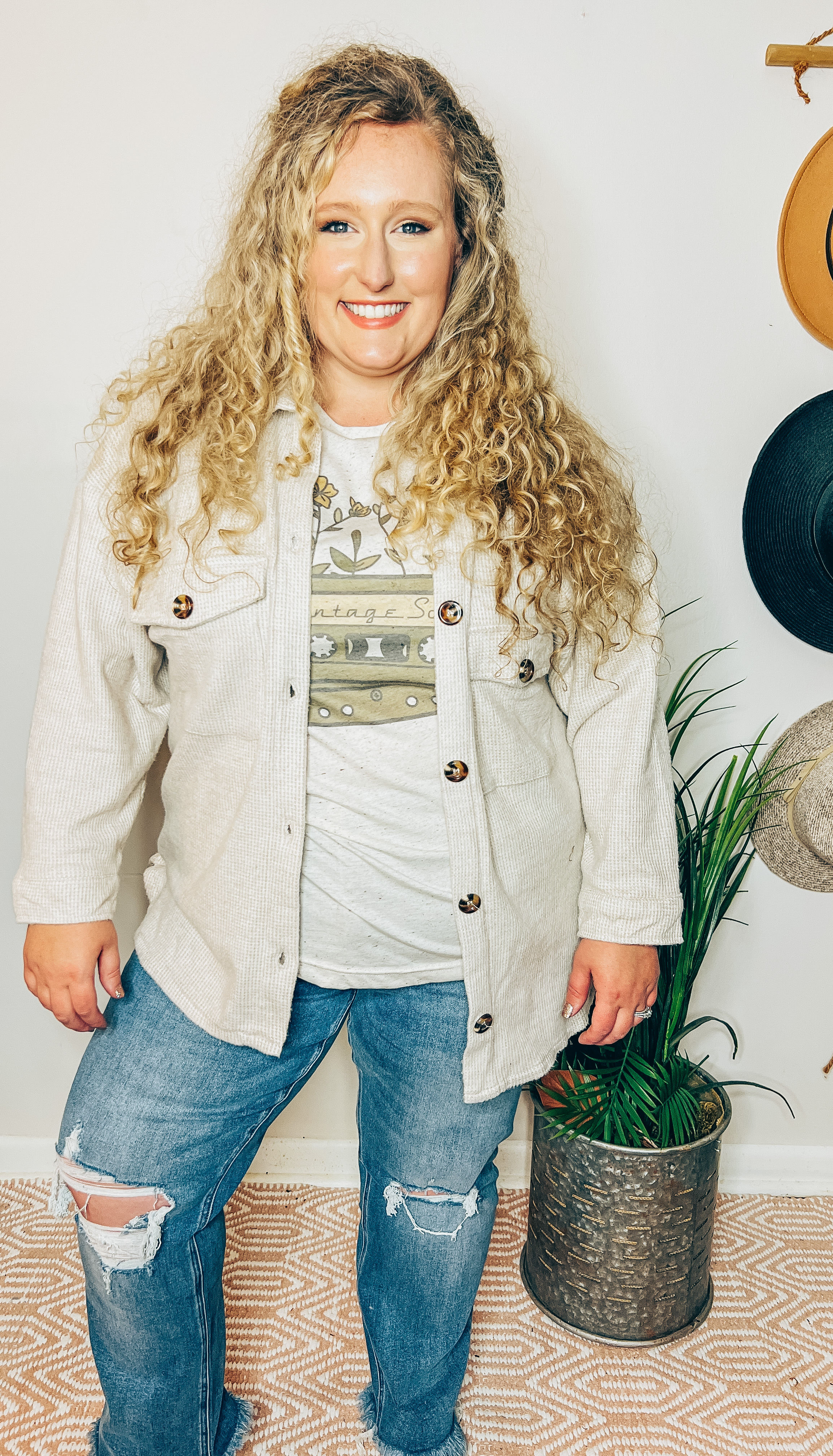 CURVY Lizbeth Shacket