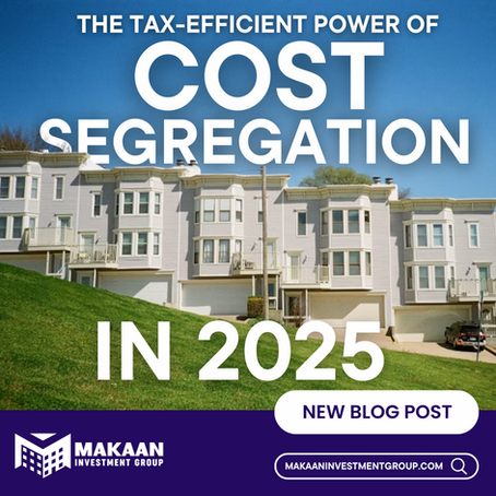 The Tax-Efficient Power of Cost Segregation in 2025