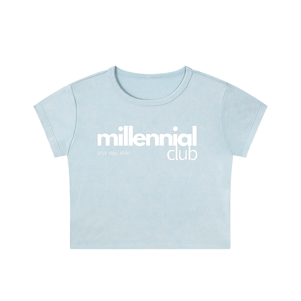 Thumbnail: Snow Washed Crop Top