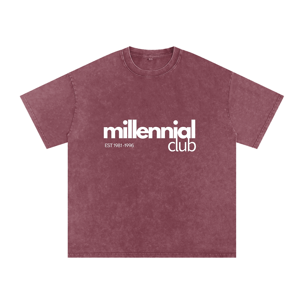 Thumbnail: Snow Washed Oversized Cotton T-Shirt