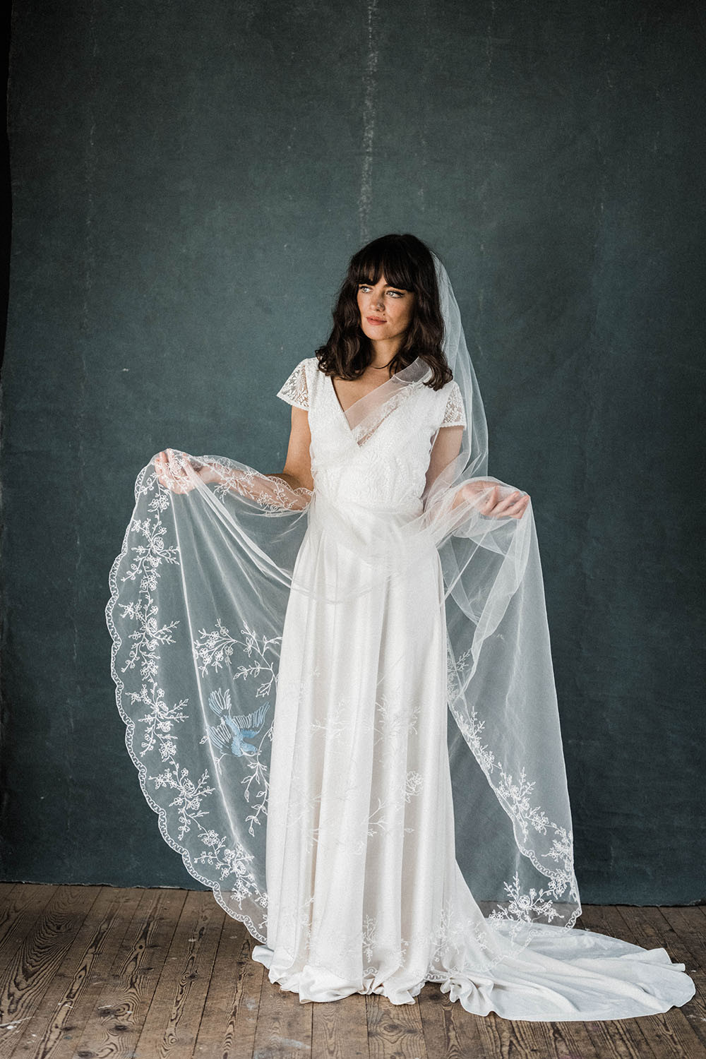 English Birds Veil
