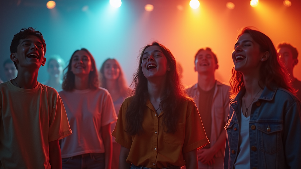 Discover the Joy of Teen Vocal Coaching with Group Lessons!