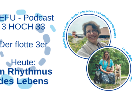 Podcast– 3hoch33 · Im Rhythmus des Lebens mit Léonie Burri