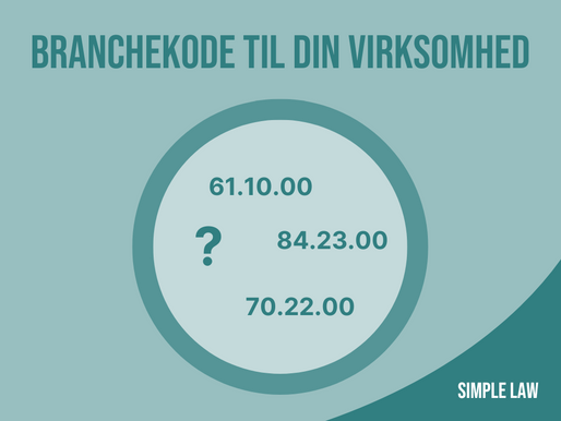 Branchekode til din virksomhed