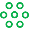 Aeration lawn care icon