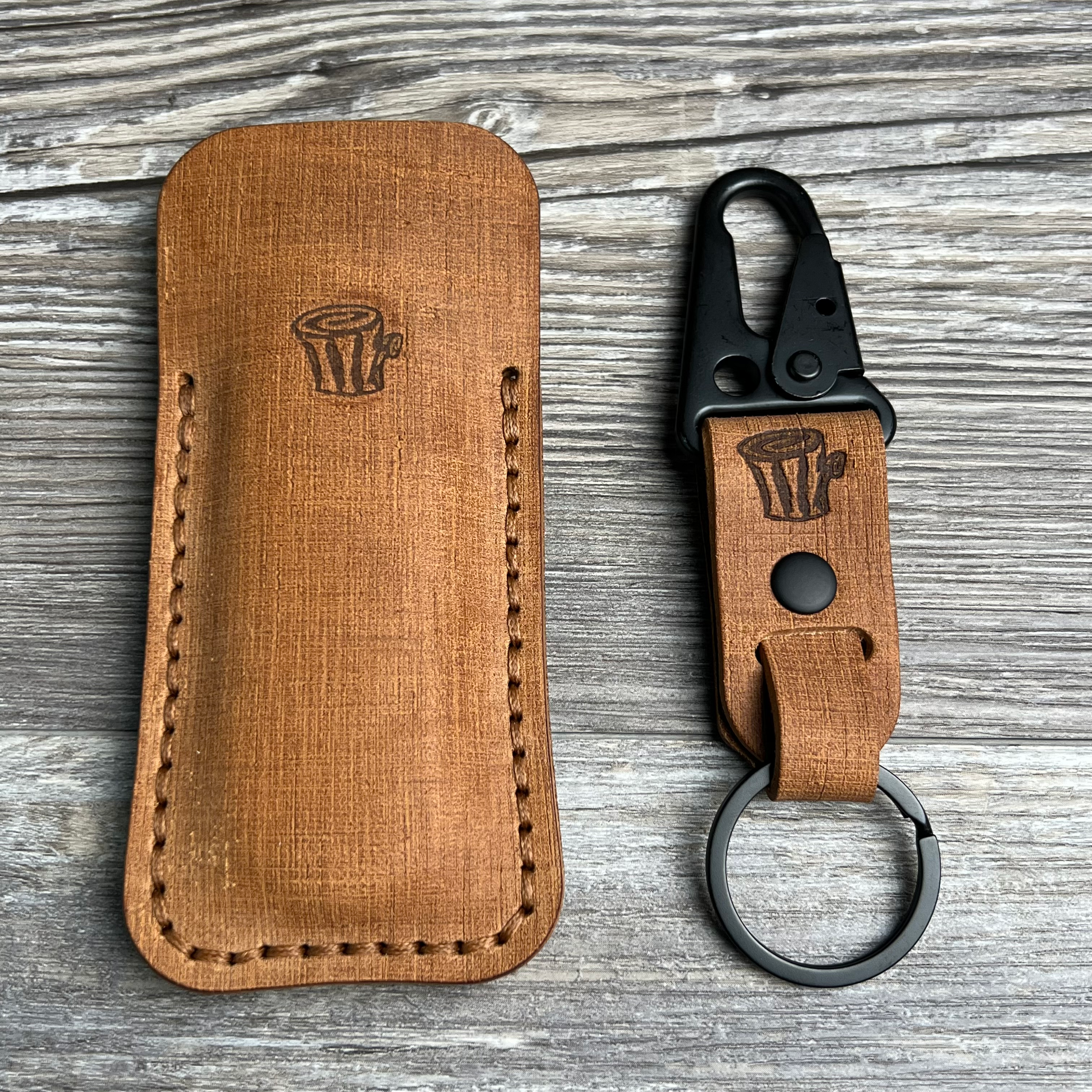 Rectangle Stump Fish Slip w/ keychain combo