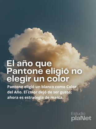El año que Pantone eligió no elegir un color