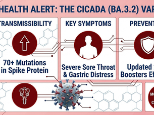The "Cicada" Emergence: Decoding the BA.3.2 COVID Variant Symptoms