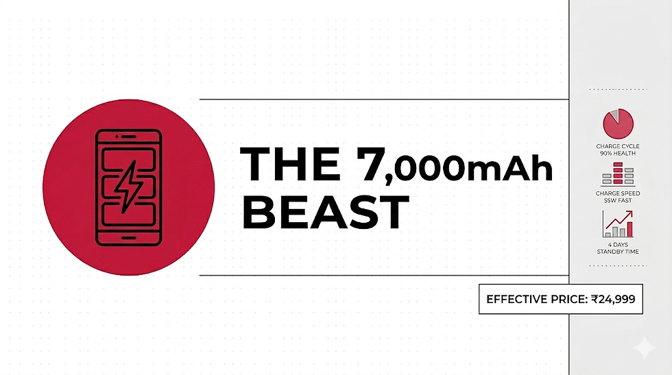 The 7,000mAh Beast: Motorola Edge 70 Fusion Launches in India