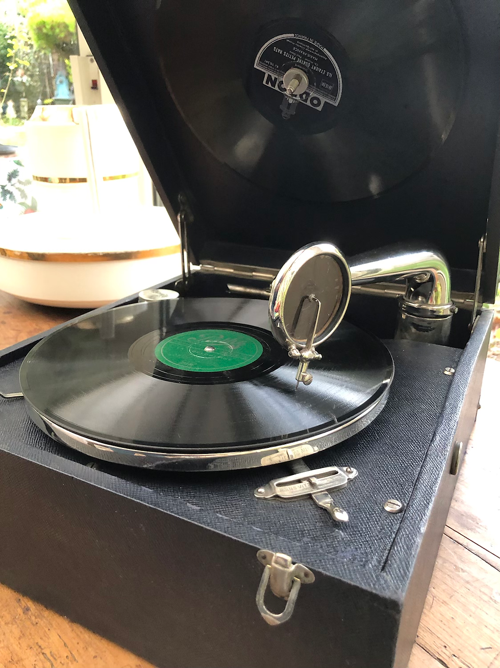 Miniature : Gramophone Columbia 101