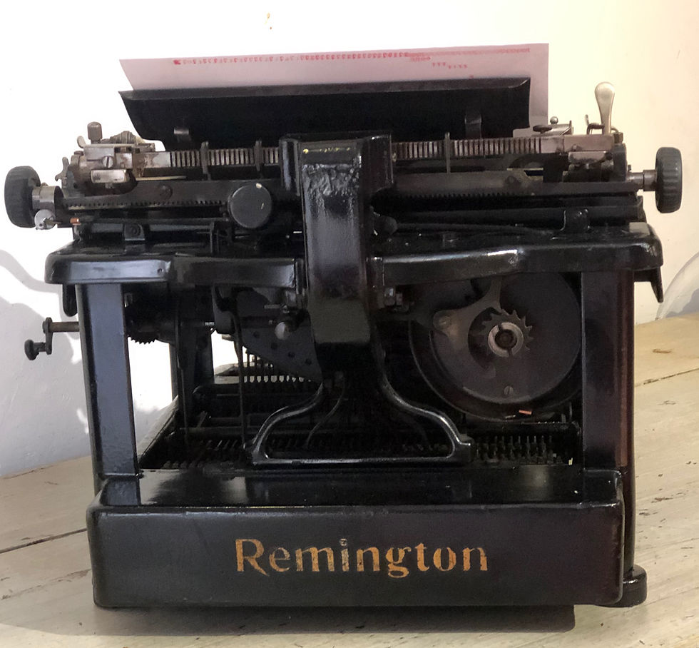Miniature : Machine a écrire Remington 10