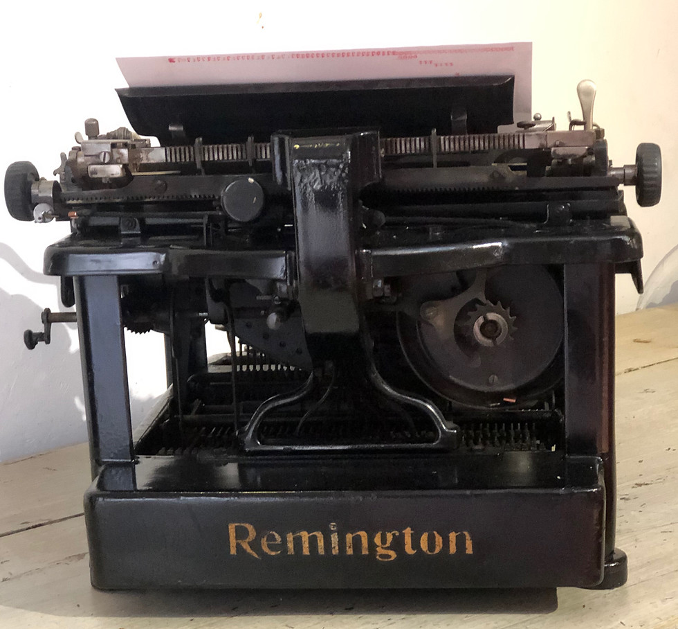 Miniature : Machine a écrire Remington 10