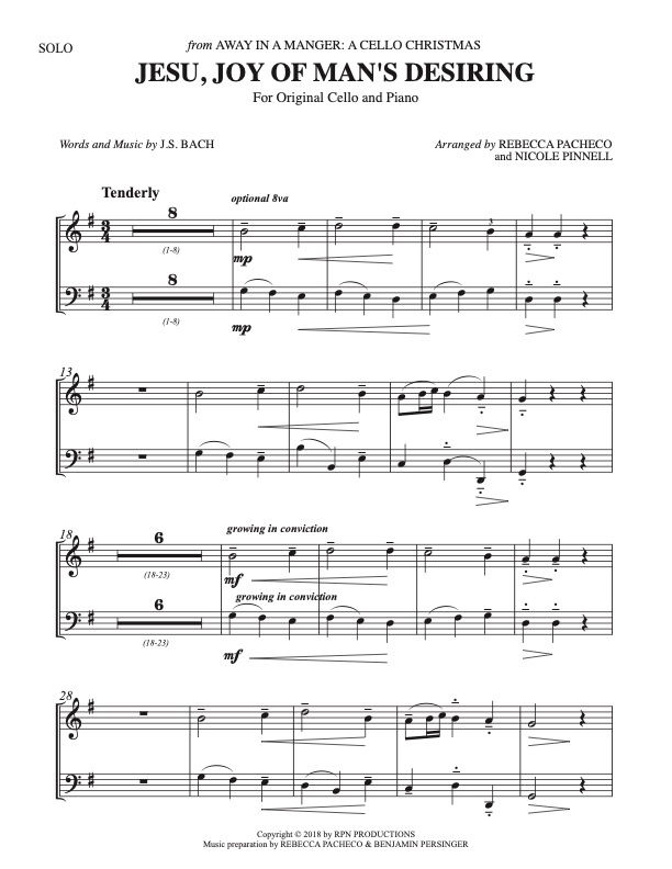 Thumbnail: Jesu, Joy of Man's Desiring 5 Instrumental Versions