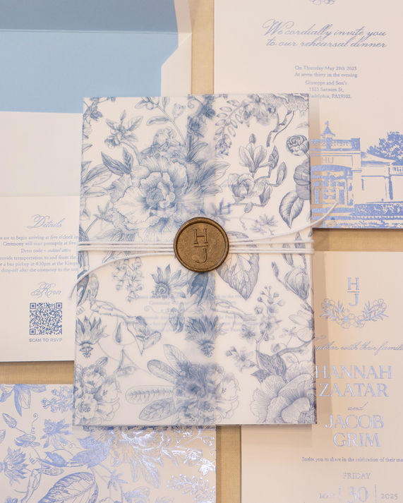Planning your wedding? Let us help you design an invitation suite that tells your story with elegance and intention.