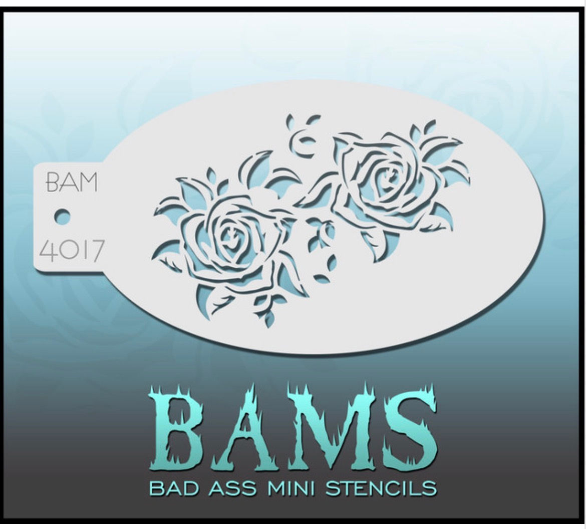 Bams Stencils 4017 Roses