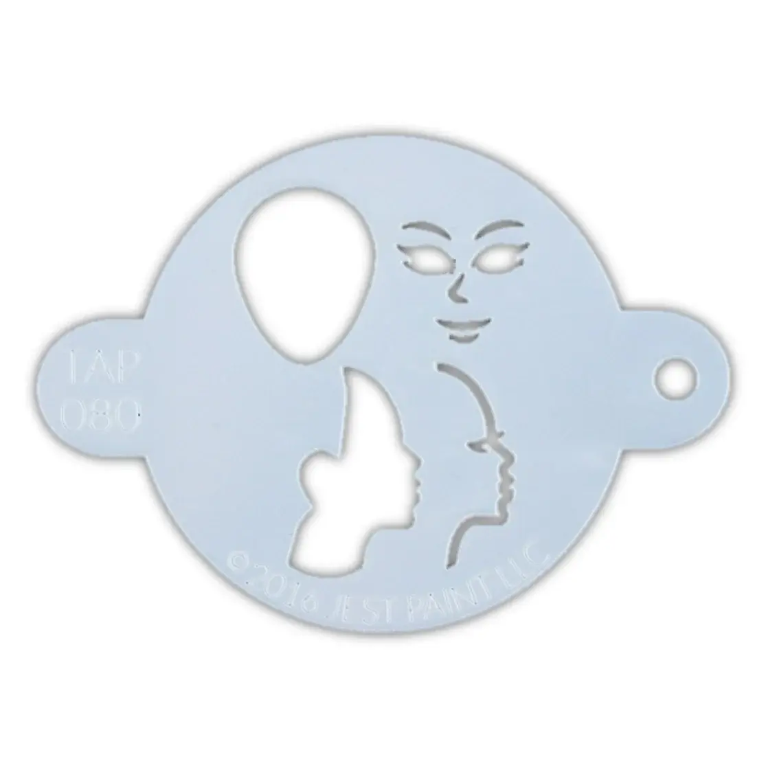 Tap Stencils 080 Princess Face