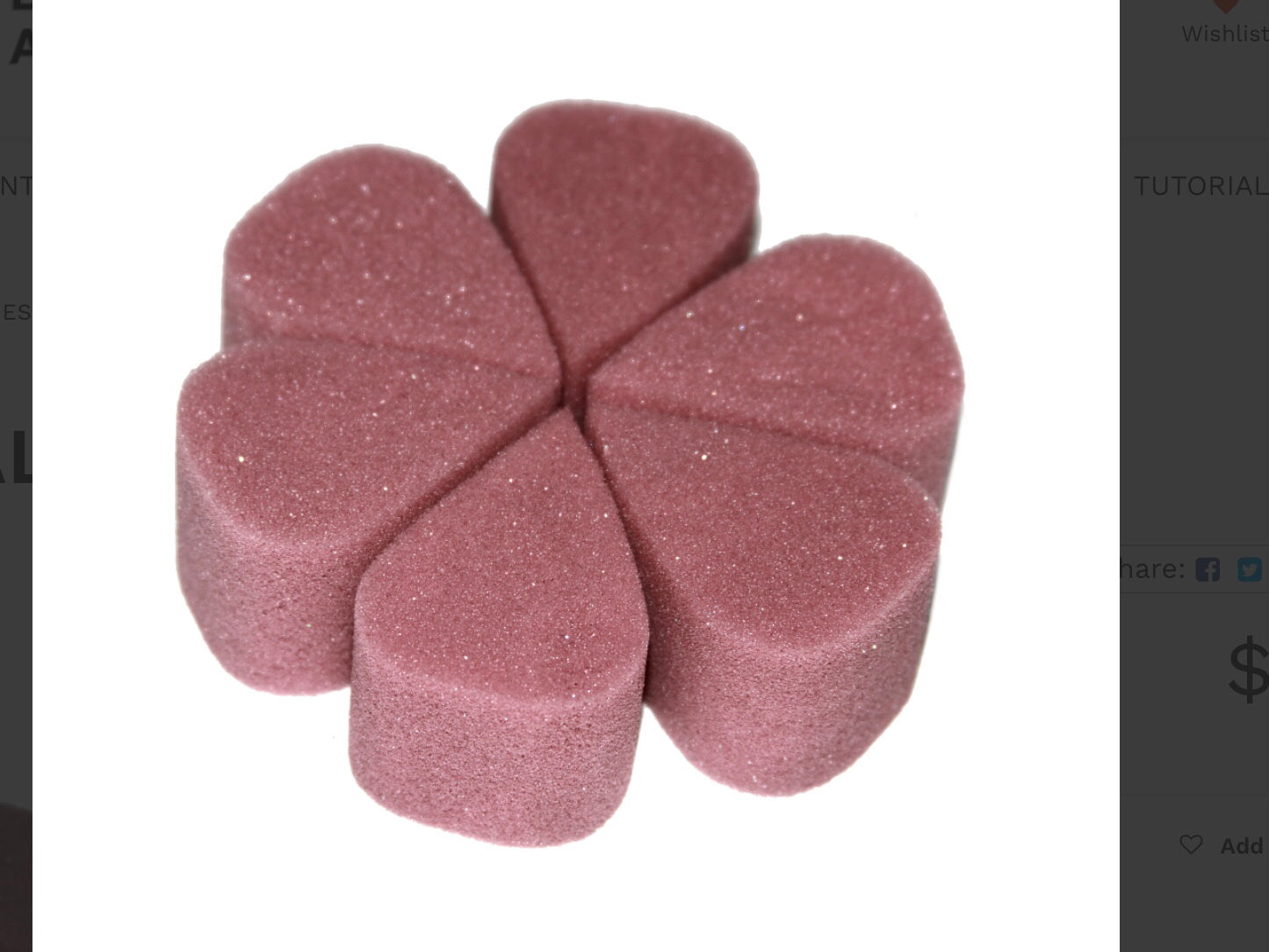 Tag petal sponges (pink 6pack)