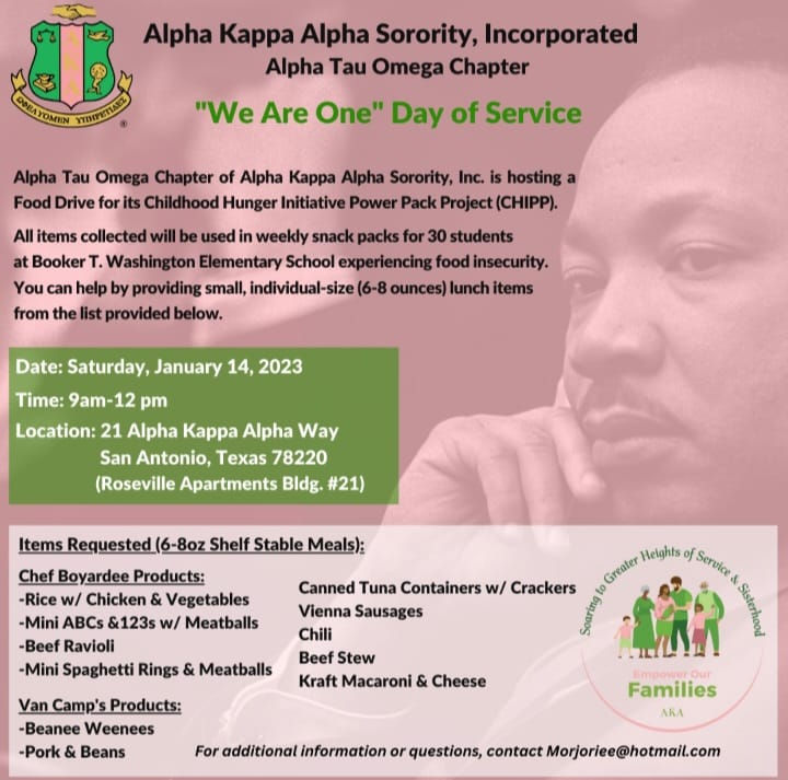 "We Are One" Day of Service