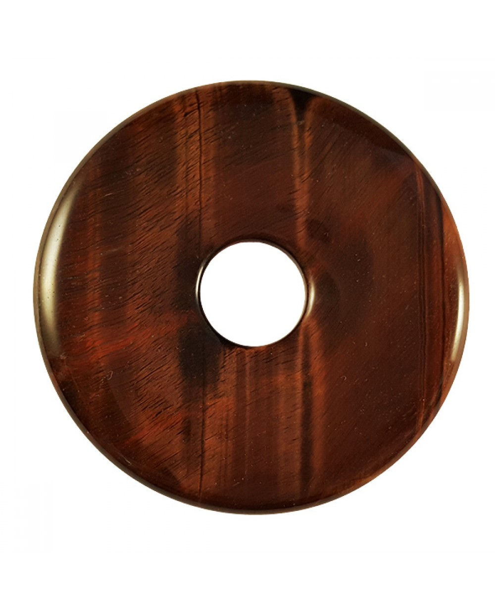 Red Tigers Eye Donut 50mm