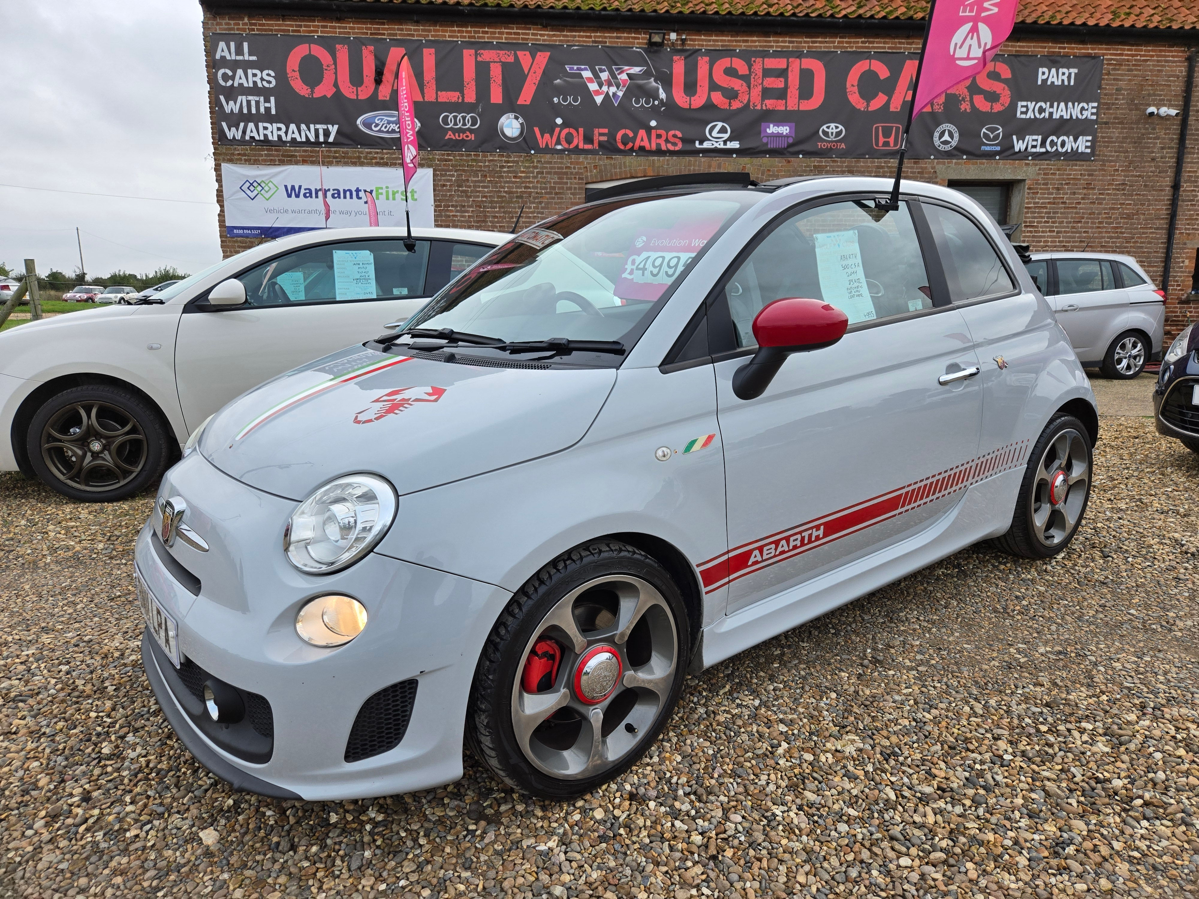 ABARTH 500 1.4 T-JET CONVERTIBLE