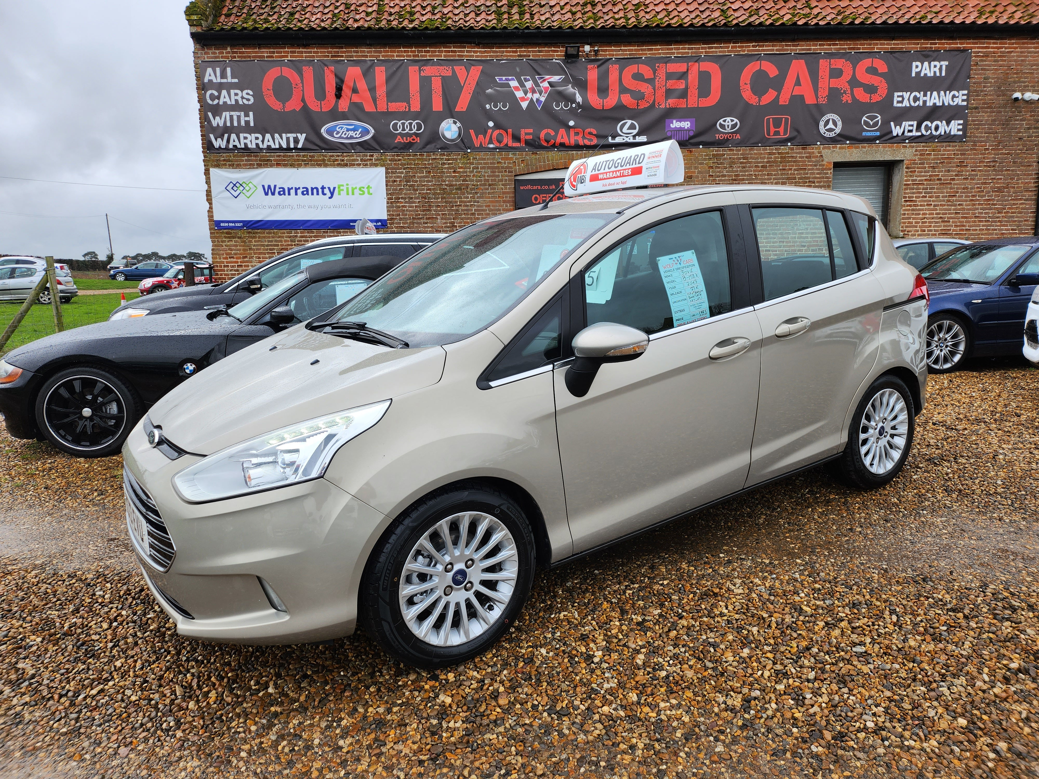 FORD B-MAX TITANIUM TDCI Manual Diese l£20 year tax,