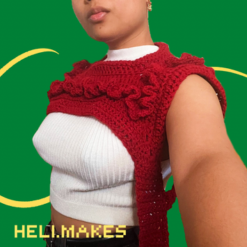 Red Harness Vest