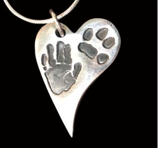 Thumbnail: Hand, Foot, Paw Print Pendants