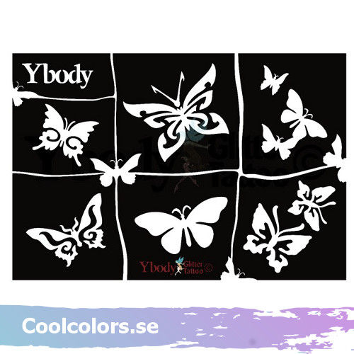 Ybody butterflies fjärilar