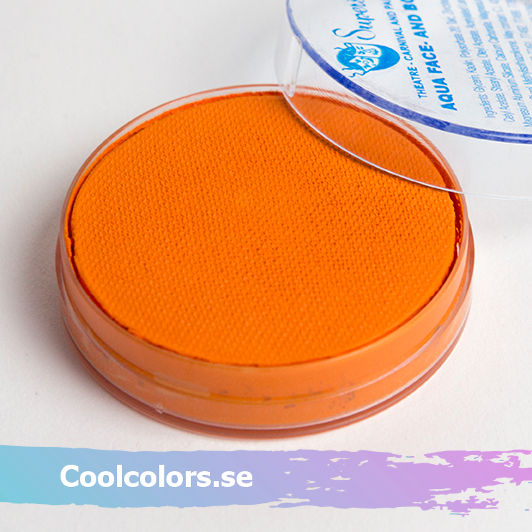orange ansiktsfärg ljusorange