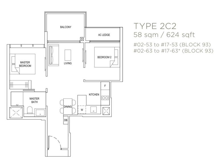 florence residences hougang condo layout