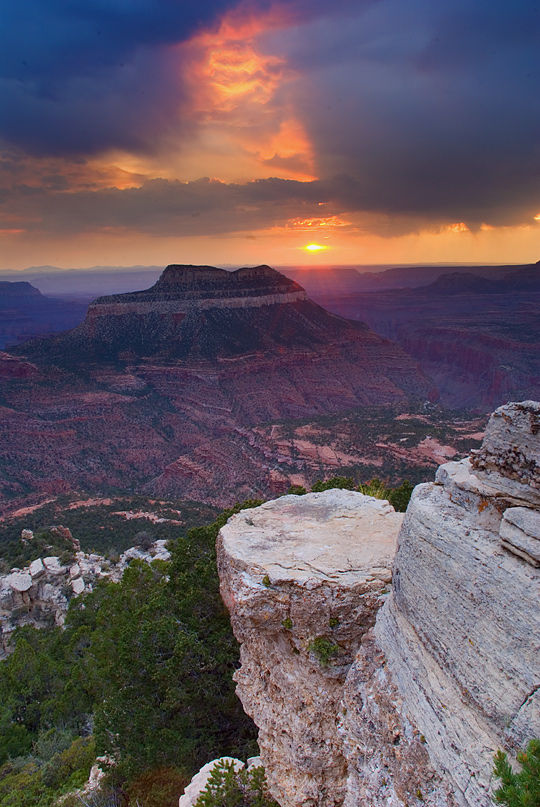 Grand Canyon Fire Point
