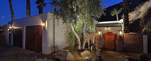 mission smooth restucco, Movie Colony home, Palm Springs