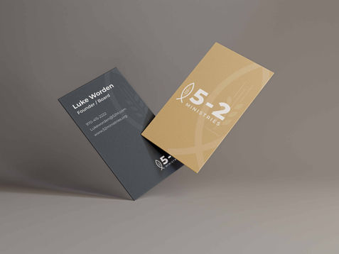 5-2 Ministries Business Card Design
