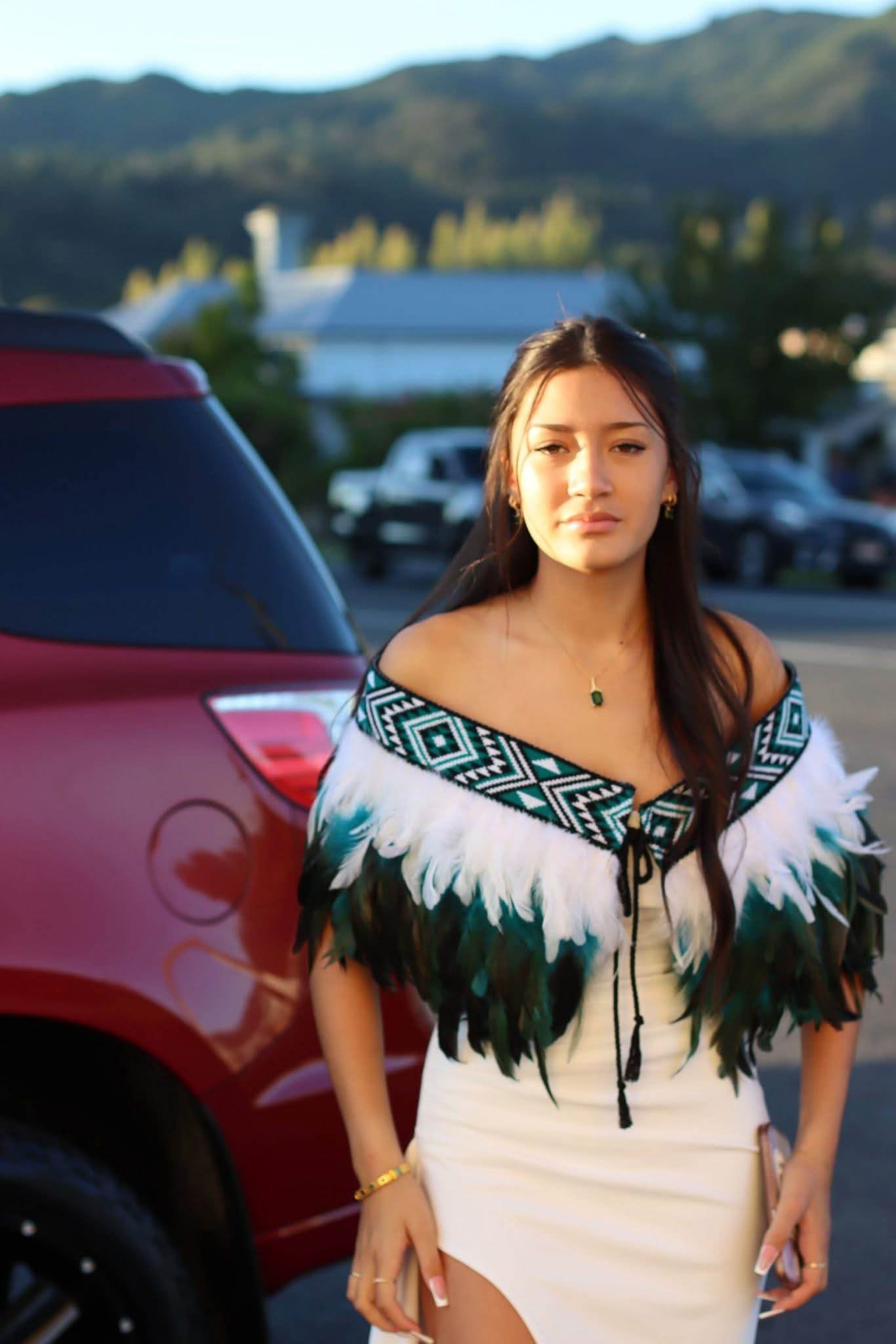 Jade Pounamu Shoulder Cape 