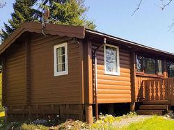 Hafan Dawel wooden cabin in Wales