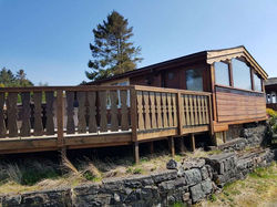 Hedd Wyn log cabin in Wales