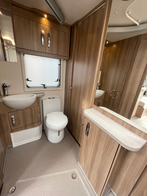 Ensure your personal care needs are met with your own onboard wet room in your wheelchair accessible motorhome or caravan