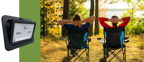 revised touchpanel green relaxing