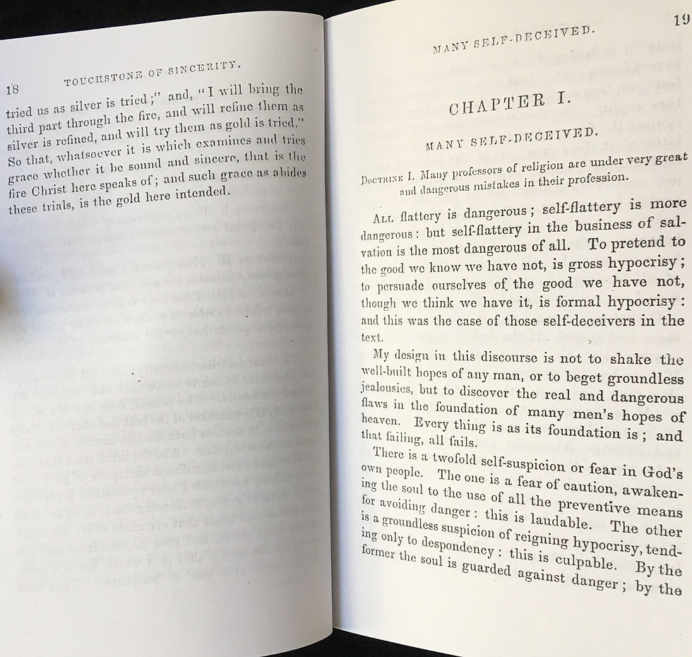 Thumbnail: Touchstone of Sincerity - John Flavel (1628-1691)