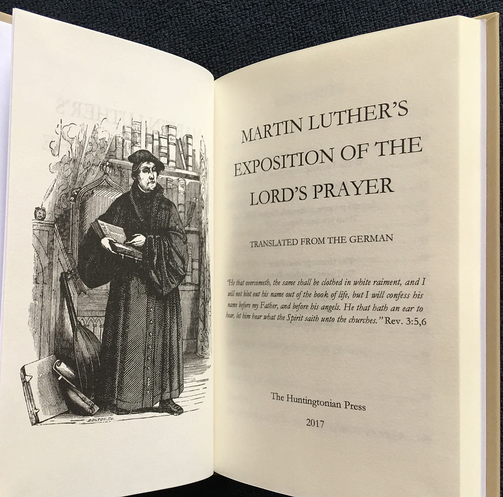 Thumbnail: The Lord's Prayer - Martin Luther (1483-1546)