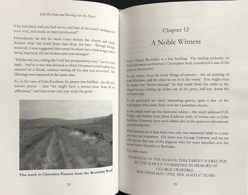 Thumbnail: John Kershaw, And Blessing over the Moors - B.A. Ramsbottom (1929-2023)
