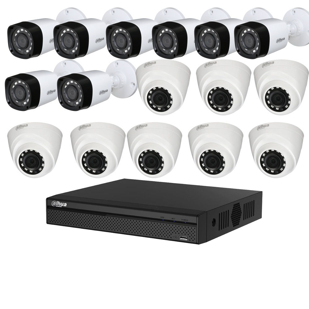 16 Channel 2.0MP Analog CCTV Package
