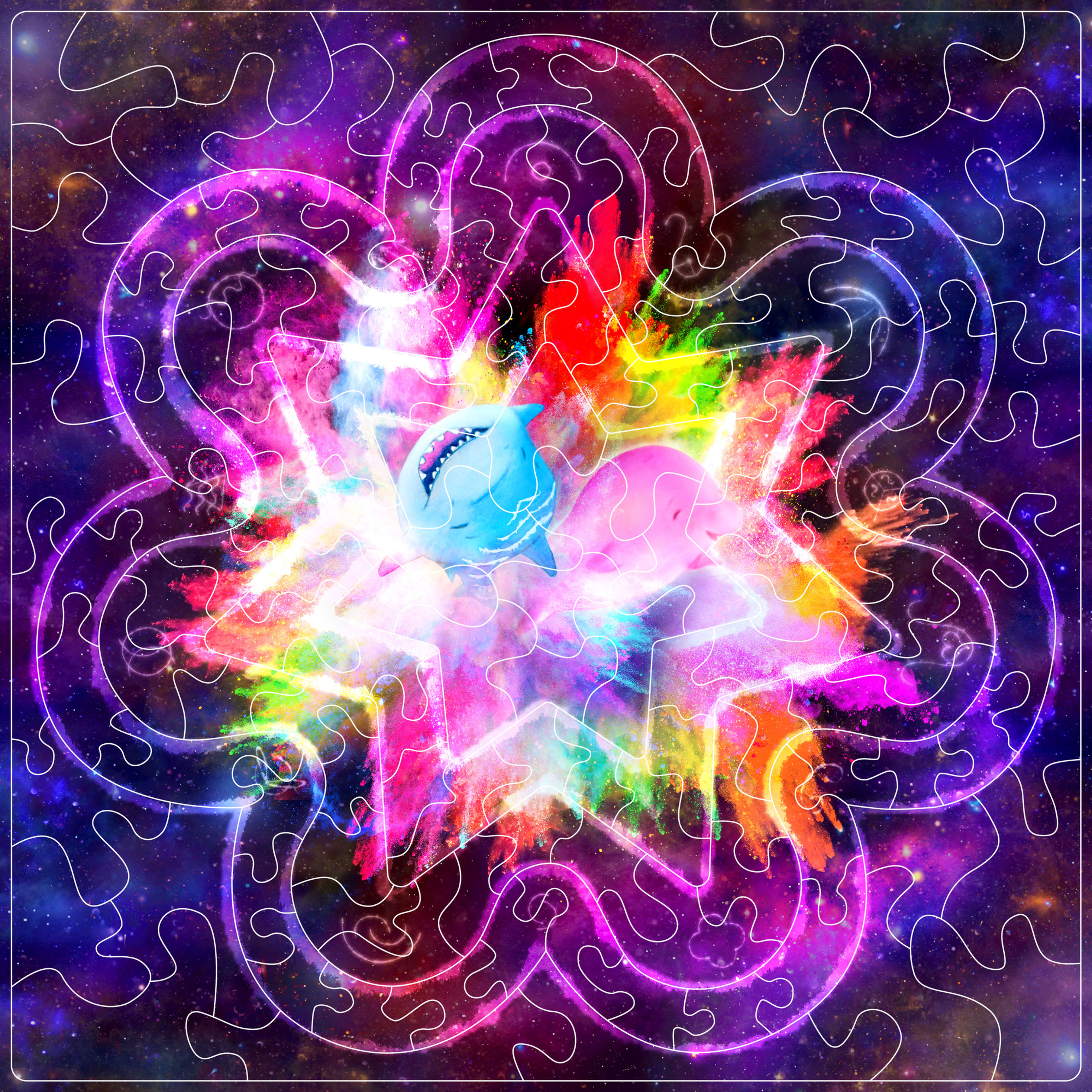 Lichtkristallpuzzle Solavana