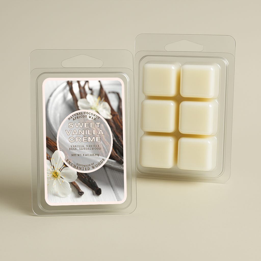 Sweet Vanilla Crème – 2.5 oz Wax Melt