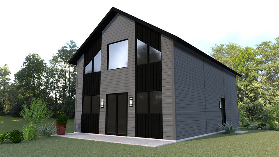 plan de maison 2 chambre