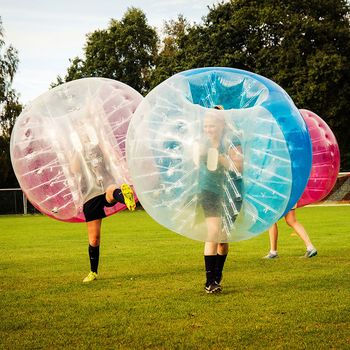 Miniatura: wynajem kul bumper ball, bubble soccer