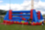 Dmuchany ring bokserski wynajem