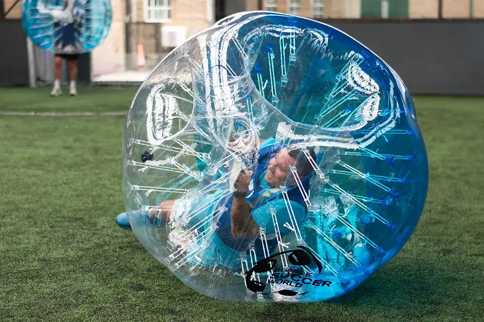 Miniatura: wynajem kul bumper ball, bubble soccer