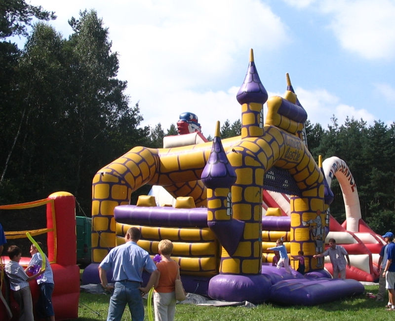 Miniatura: Dmuchany zamek dla dzieci Camelot. Dmuchaniec dla dzieci.